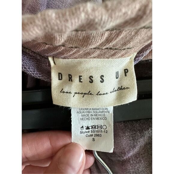 Tie dyed print‎ knit casual skirt sz small - Picture 6 of 7